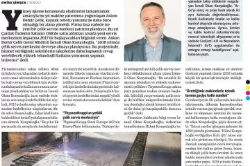 Askon Demir, Güçlenen Servis Ağı ve Yenilikçi Teknoloji Yatırımlarıyla Geleceğe Yön Veriyor