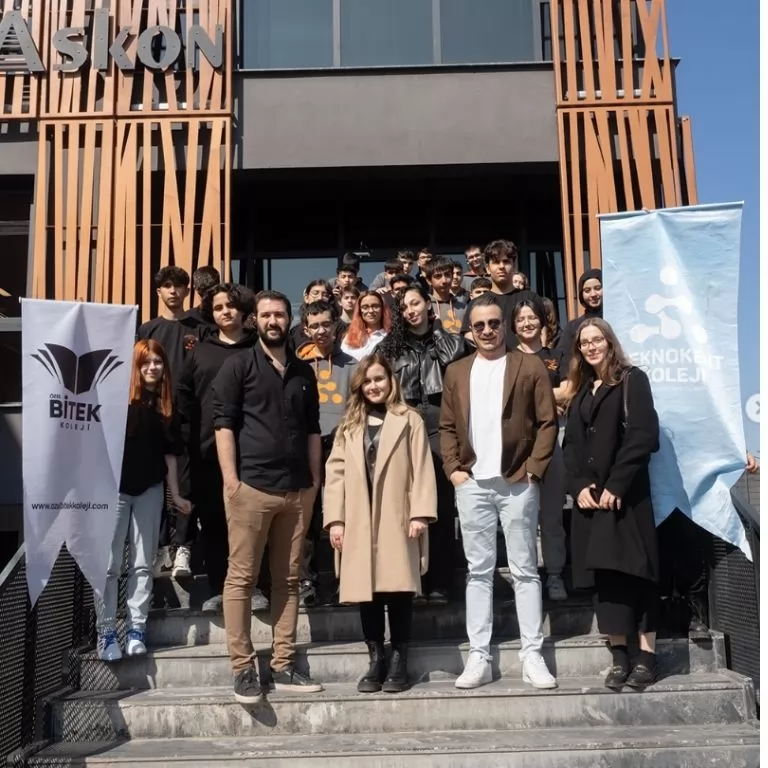 Denizli Teknokent Koleji Öğrencileri Askon Demir’i Ziyaret Etti
