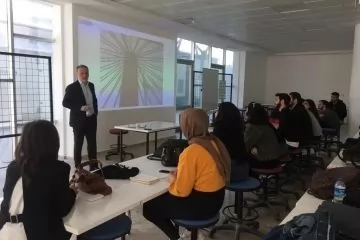 Pamukkale Üniversitesi Mimarlık Bölümü Öğrencileri ile deneyimlerimizi paylaştık